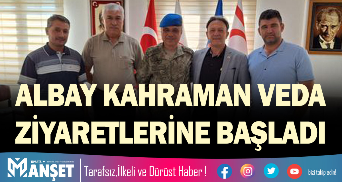 ALBAY KAHRAMAN VEDA ZİYARETLERİNE BAŞLADI