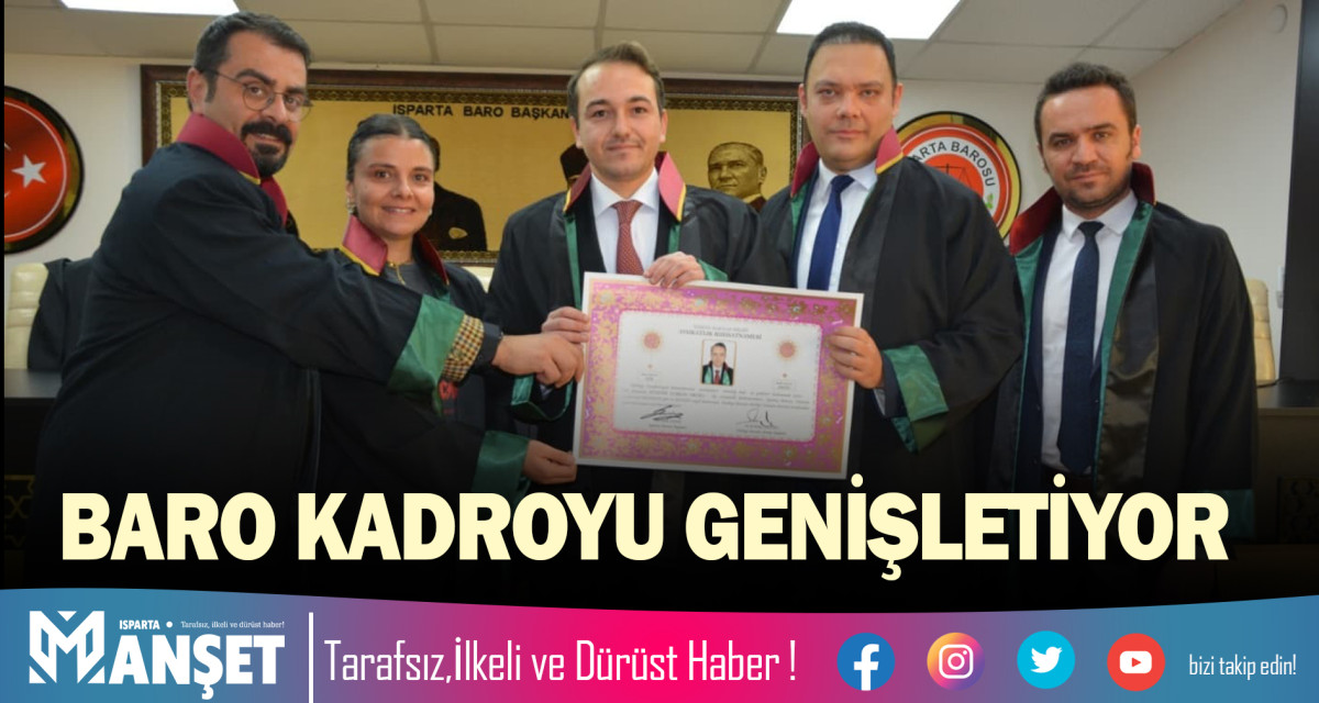 BARO KADROYU GENİŞLETİYOR