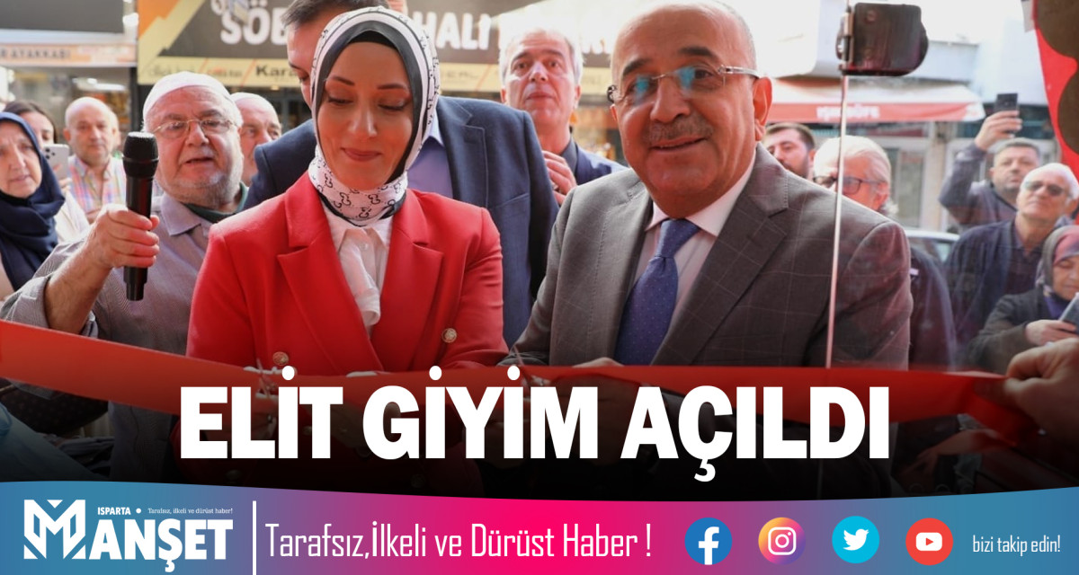 ELİT GİYİM AÇILDI