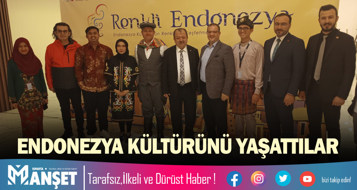 ENDONEZYA KÜLTÜRÜNÜ YAŞATTILAR