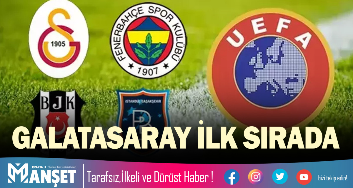 GALATASARAY İLK SIRADA