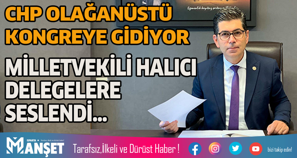 HALICI DELEGELERE SESLENDİ