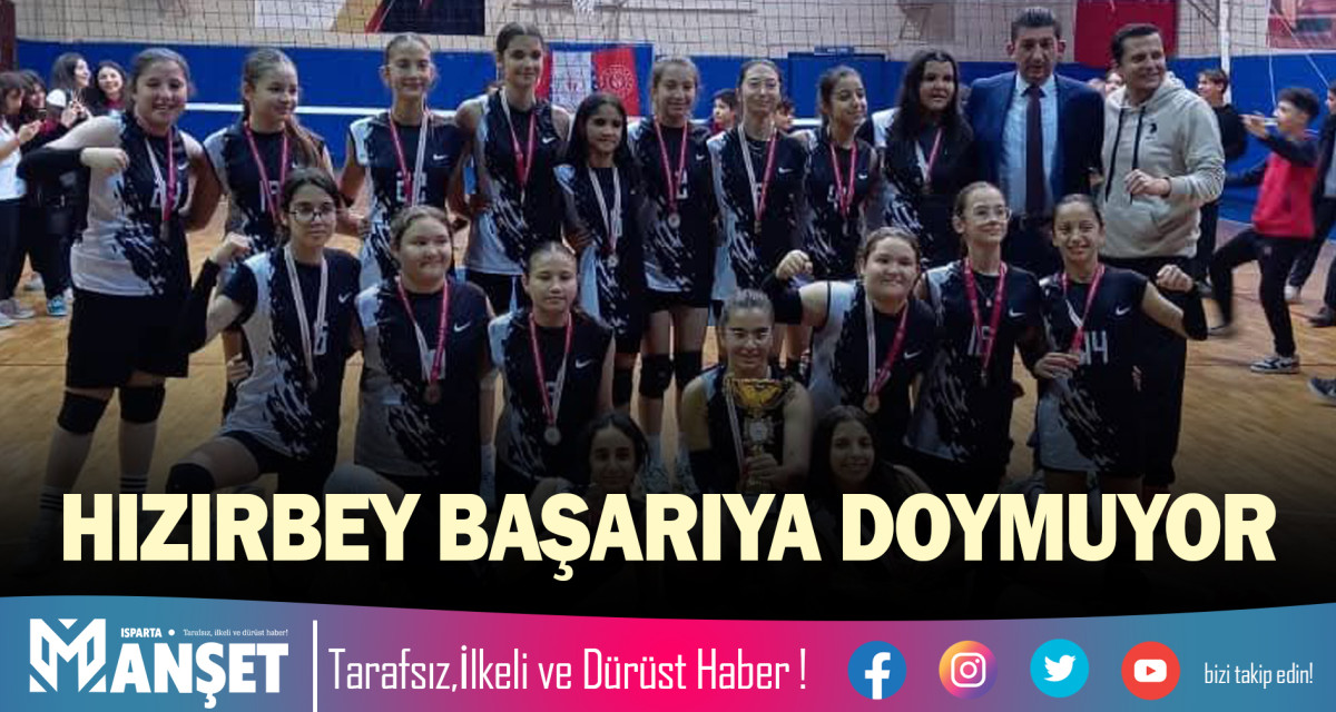 HIZIRBEY BAŞARIYA DOYMUYOR