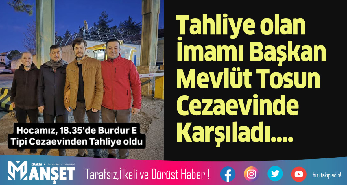 İMAM TAHLİYE OLDU