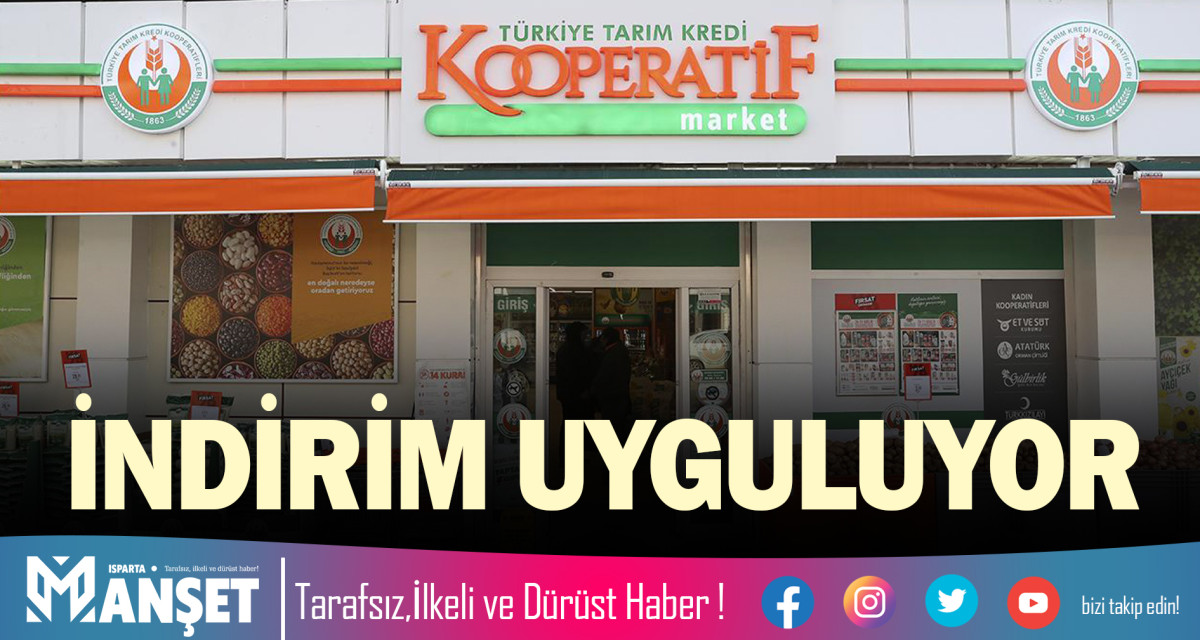 İNDİRİM UYGULUYOR