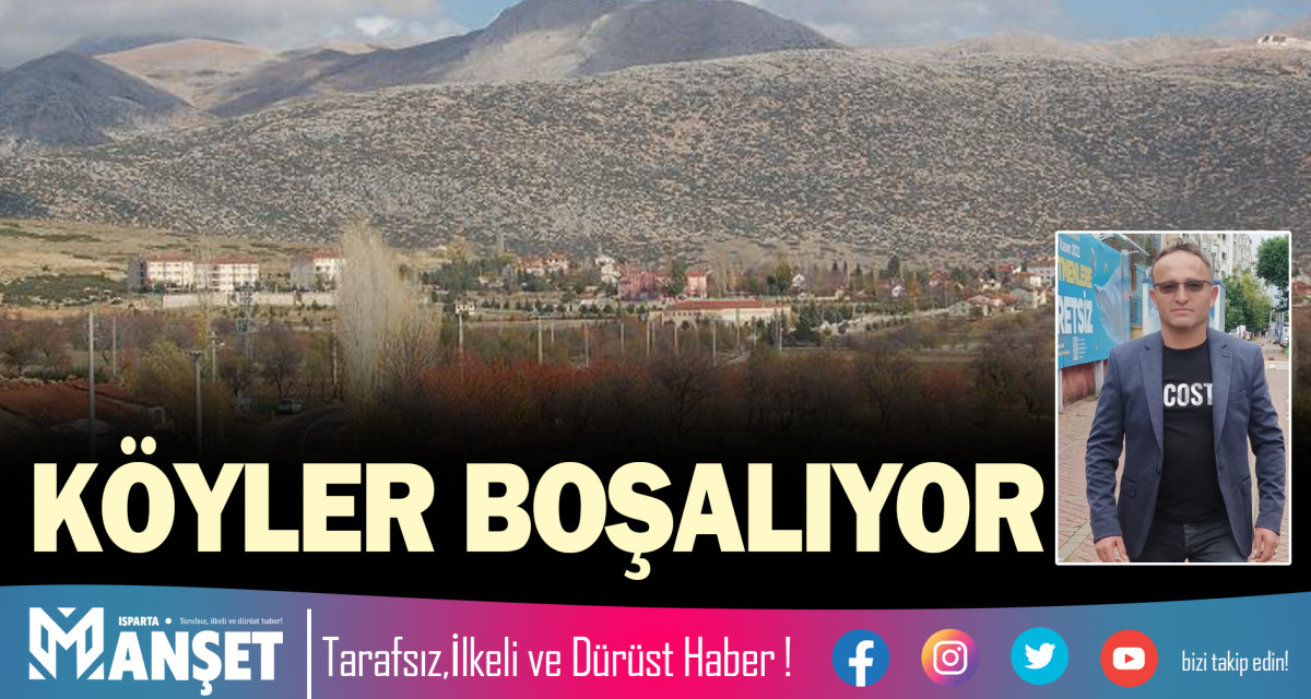 KÖYLER BOŞALIYOR