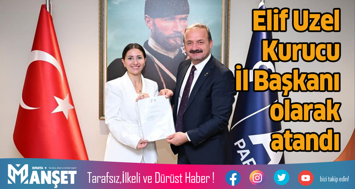 KURUCU İL BAŞKANI OLARAK ATANDI